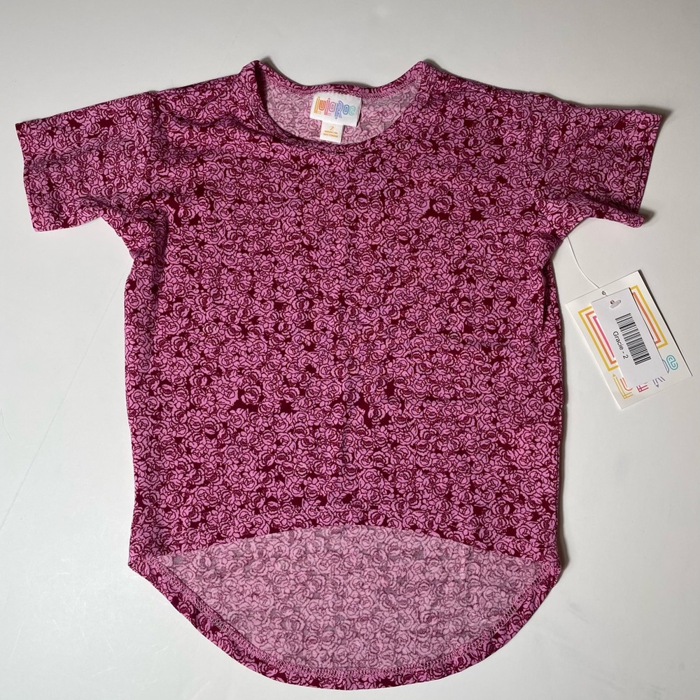 Kids Floral Pink Gracie Shirt